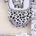 thumbnail image 4 of WUANDIXFA Newborn Clothes for Girls Baby Layette Gift Set for Boys 5 Piece New Born Boy Gift Set, Baby Clothes Newborn Must Haves,Grey,0-3 Months, 4 of 4