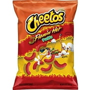 Flamin Hot Puffs Cheese Flavored Snacks 8.5 Oz (Pack Of 3)