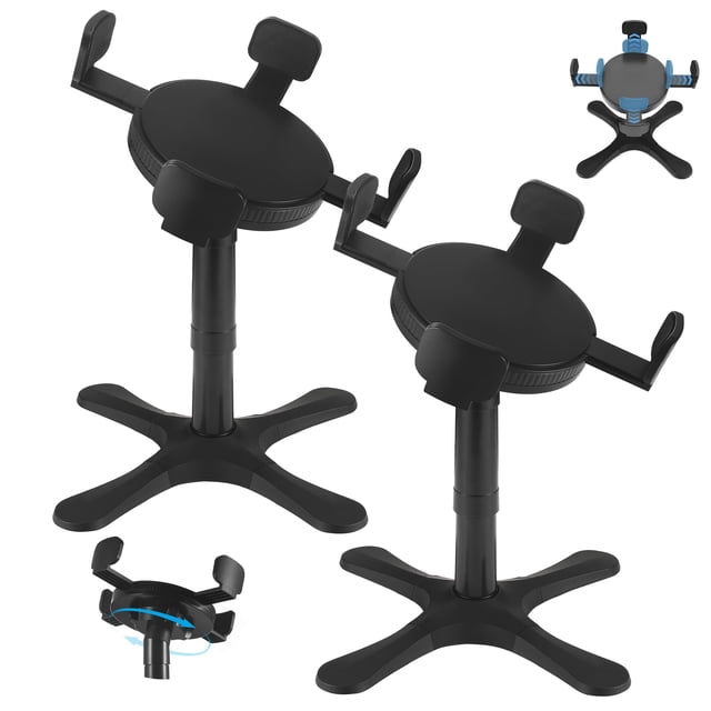 Cuencos Para Perros Con Soporte Elevado Y Ajustable Con 3 Alturas Y Diseño De Alimentación Inclinado, Soporte Elevado Compatible Con Razas Medianas Y Grandes (Paquete De 2)