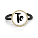thumbnail image 1 of Estilo elegante cita handwrite Cinta para el pelo de metal plateado y tocado de goma, 1 of 3