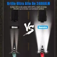 thumbnail image 4 of 2pzs Faros Auxiliares Led Doble Color Para Auto Moto+3 Modos, 4 of 8