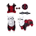 thumbnail image 2 of Disfraz de perro mascota para juego de rol, ropa roja, traje de carnaval de Halloween, disfraz de piscina, disfraz de cachorro, 2 of 5