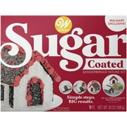 Wilton Ready to Build Classic Sugar-Coated Gingerbread House Decorating Kit