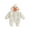White, variant on Cjfdfy Newborn Baby Girl Boy Halloween Goose Clothes Costume Spooky Goose Plush Long Sleeve Zip-up Hooded Romper Little Baby Funny My First Halloween Fall Winter Outfits 0-2Y 