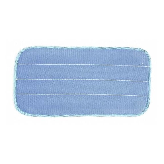 Hospeco Mop Pad,Blue,Microfiber,PK12 2504-SPH-MFP-11BS