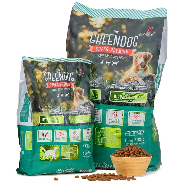 The Green Dog: Super Premium - Adult Regular Bite - 6.6 Lb Bag Dog