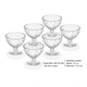 thumbnail image 2 of Juego 6 Copas de Postre con Base Bormioli Rocco | Vasos de Helado Estilo Sundae | Para Cóctel de Camarón, Frutas y Pudines, Capacidad 360 ml, 2 of 10