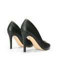 thumbnail image 3 of BURUDANI Women's Closed Toe High Heels Dress Pointed Toe Wedding Pump Shoes Wide, 3 of 7