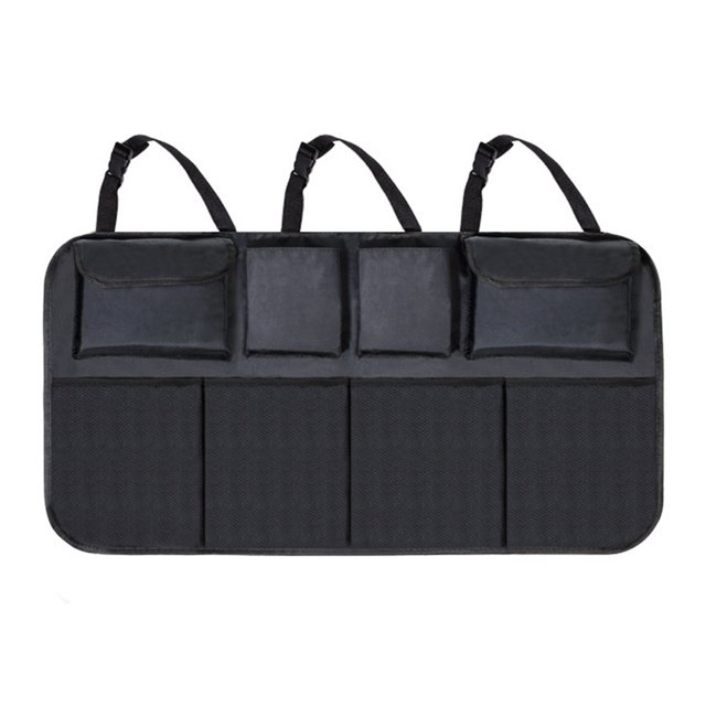 Trayknick Sac de Rangement pour Siège Compartiment de Rangement Multi-Poches Facile à Installer Résistant à l'Usure Couture Fine Gain de Place Anti-Taches