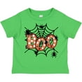 thumbnail image 3 of Inktastic Halloween Boo with Spiders in Web Boys or Girls Toddler T-Shirt, 3 of 5