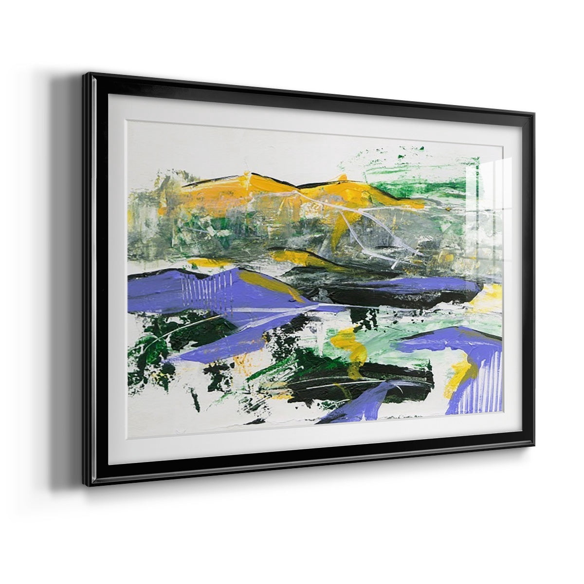 Silent Mountain III Premium Framed Print - Ready to Hang