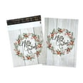thumbnail image 5 of 10x13 Snowmen, Daddy's Sweater, Snowflakes, Gold Trees, Jolly Jars, Merry Christmas Wreath Poly Shipping Mailers Holiday Mail Postal bags, 5 of 10
