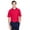 Red, variant on 8413 UltraClub Men's Cool & Dry Elite Tonal Stripe Polo Carolina Blue 6XL