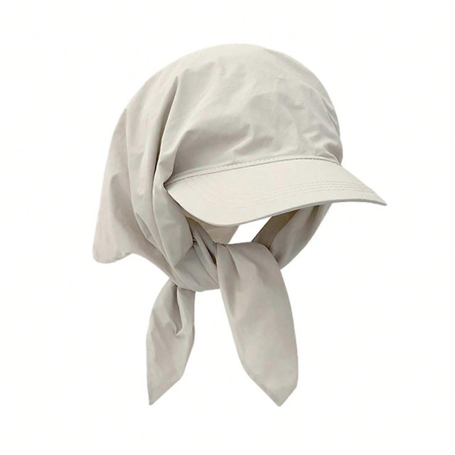 Unisex Solid Color Baseball Cap Adjust Headscarf Sunproof Hat for Spring Summer Adult Outdoor Adjustable Cycling Hat