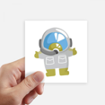 thumbnail image 1 of Universe And Alien Lovely Astronaut Sticker Square Waterproof Stickers Wallpaper Car Decal, 1 of 1