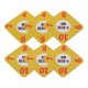 thumbnail image 1 of tarjetas de recordatorio de cantidad de cartas de póker para juegos de cartas competitivos Recordatorio de conteo de cartas de PVC para accesorios de juego, 1 of 8