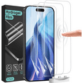 thumbnail image 1 of 3 Pack Flexible Film for iPhone Air Screen Protector[NOT GLASS], Non-breakable Soft TPU Hydrogel Film for iPhone 17 Air, Invisible Thin, Scratch Resistant, Self-Healing, 1 of 7