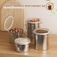thumbnail image 2 of Innovaze Ensemble de 4 Contenants en Acier Inoxydable pour Cuisine, 2 of 6