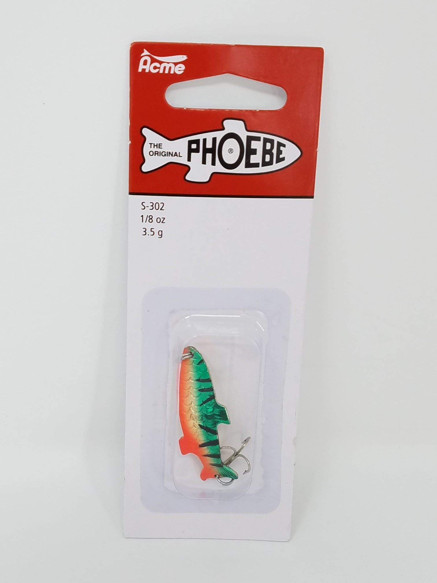 Acme Tackle Phoebe Fishing Lure Spoon Hammered Gold Perch 1/8 oz