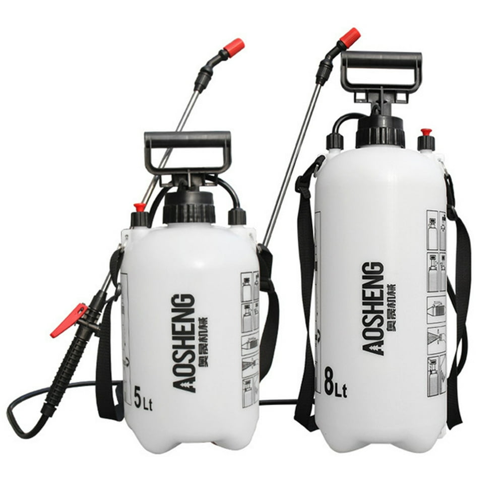 1.3 / 2.1 Gallon Garden Pump Sprayer Portable Yard & Lawn Sprayer with