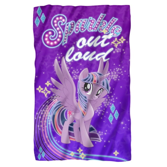 My Little Pony Blanket, Sparkle Fleece Blanket 36' x 58'