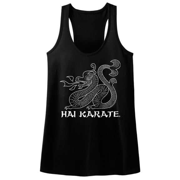 Hai Karate Dragon Black Women's Racerback Tank Top