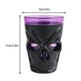 thumbnail image 3 of Skull Wine Cup, Durablee Gothic Wine Cup, Multicolored Led Electronic Drink Cup, Halloween Party Cups Skull Design Wine Chalice, Drinking Accessory For Home, Cafes, barss, 3 of 5