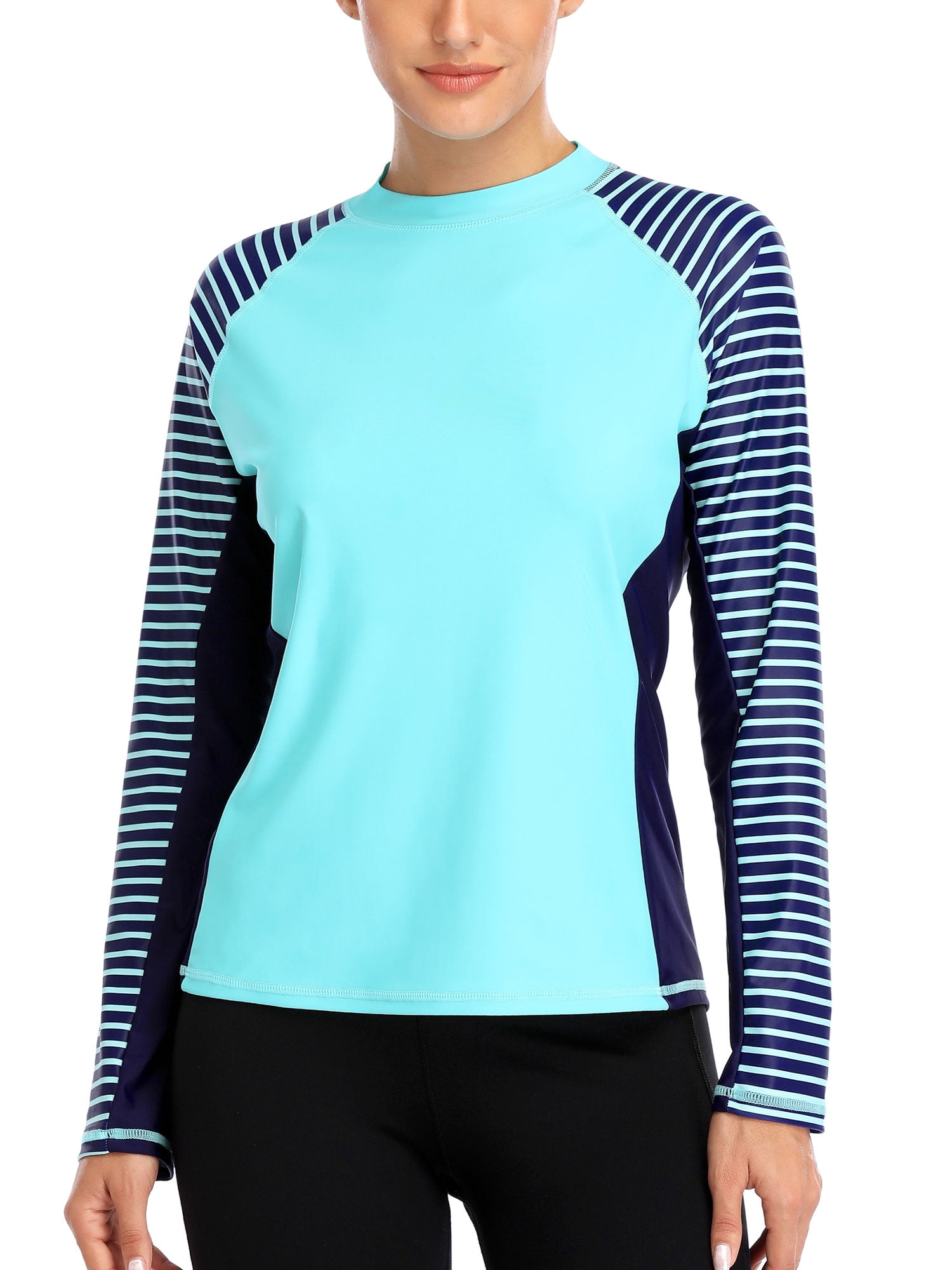 womens swim rash guard shirts