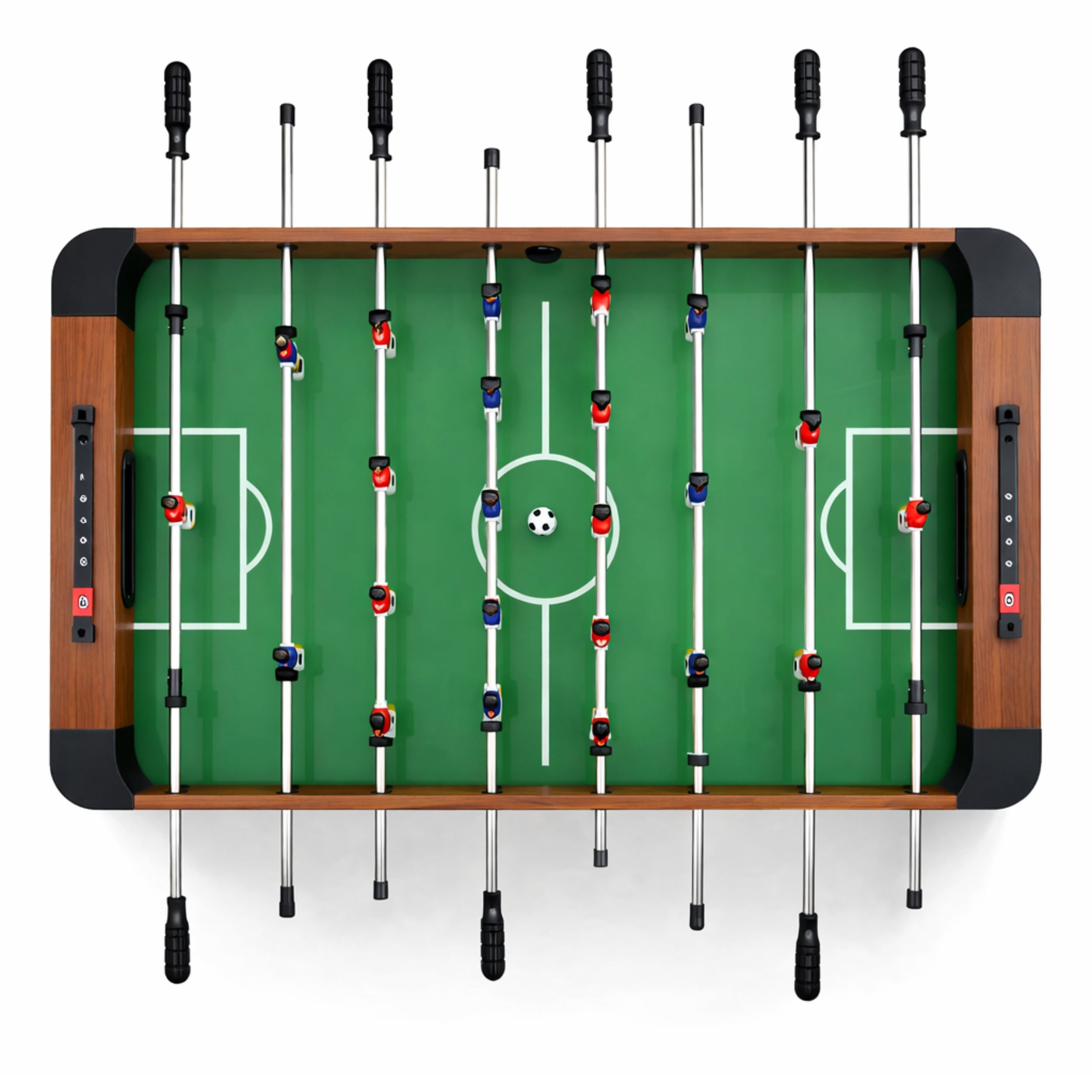 GOMYHOME 48" Foosball Table for Adults, MDF Soccer Game Table with Steel Rods and Scoring