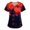 Black, variant on Halloween Scrub Top for Women, Haunted House & Ghost Graphic V-Neck Medical Uniform with Pockets, Loose Fit Short Sleeve Nurse Tunic, 1 Piece Beige XXXL