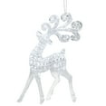 thumbnail image 6 of Lwlmwt Acrylic Deer Ornament Transparent Christmas Tree Reindeer Snowflake Decorative Hanging Piece Winter Indoor Decor Suitable for Christmas Tree Decorations Home Decor Party Supplies, 6 of 7