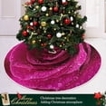 thumbnail image 6 of FMSHPON Valentines Mother's Day Rose Xmas Christmas Tree Skirt Stand Mat for Holiday Party Decoration Indoor Outdoor 48 inches, 6 of 6