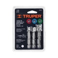 thumbnail image 3 of Juego de 3 adaptadores Truper Para dados de 1/4 3/8 y 1/2 Uso industrial, 3 of 3