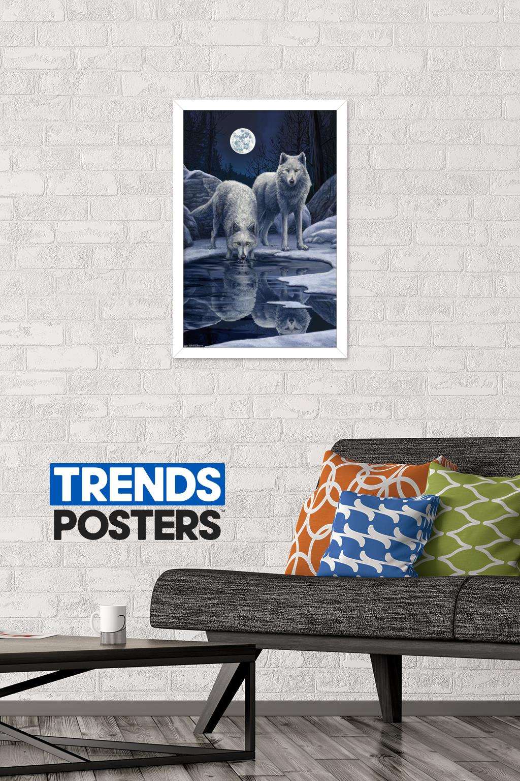 Lisa Parker - Warriors Of Winter Wall Poster, 14.725" x 22.375", Framed