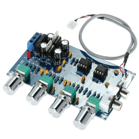 NE5532 Stereo Pre-amp Preamplifier Tone Board Audio 4 Channels Amplifier