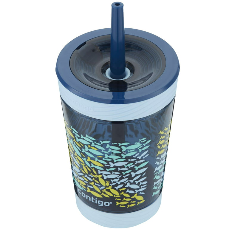 Contigo Kids Spill-Proof Stainless Steel Tumbler with Straw and