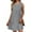 Gray, variant on Vetsdori Womens Sleeveless Mini Dresses Casual Summer Slip Dress Beach Sundress,Plain Tank Vacation Dress for Junior Crew Neck