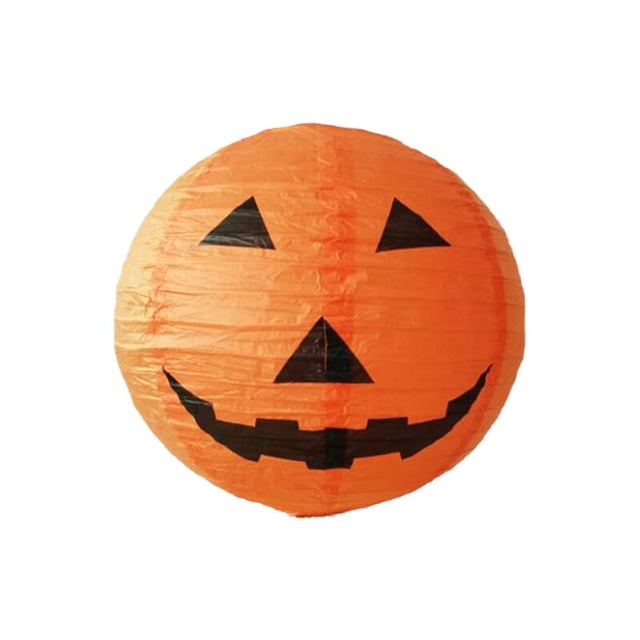Linterna de papel de Halloween calabaza araña murciélago esqueleto linterna colgante accesorios de terror decoración de fiesta de Halloween al aire libre hogar xuanjing unisex