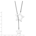 thumbnail image 3 of Sterling Silver Star Cable Wrap Necklace, 3 of 3