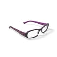 thumbnail image 3 of Walmart Youth FM13047 Rectangular Prescription Eyeglasses with Case, Purple, 3 of 6