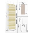 thumbnail image 3 of Organizador de almacenamiento para colocar sobre la puerta TAHAVICE, 1 paquete con 5 bolsillos, 3 of 8