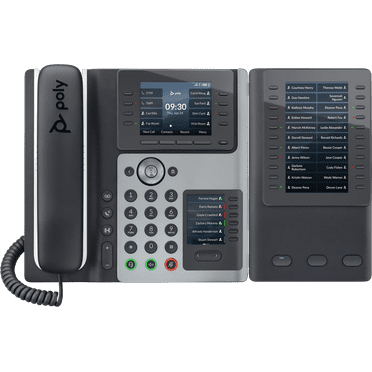 Poly Edge E450 IP Phone and PoE-enabled