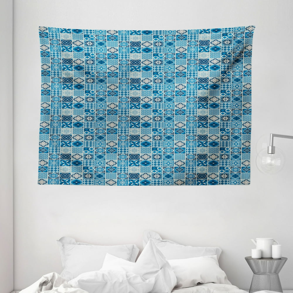 navy-blue-tapestry-grid-style-squares-with-ornamental-floral-and