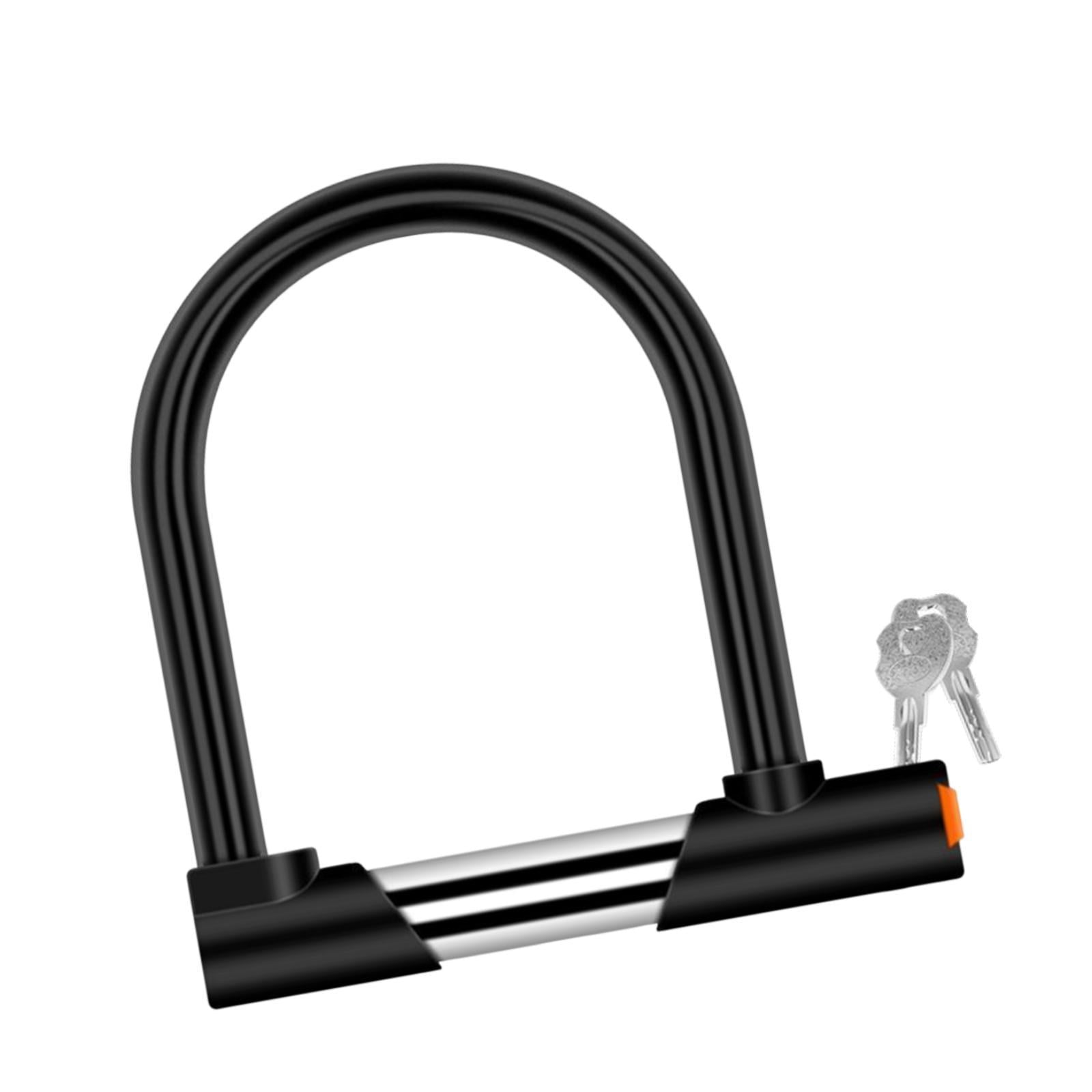 Baoblaze Electric Bike Lock Bike U Lock Anti Waterproof Motorcycle Scooter Lock