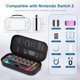 thumbnail image 3 of Estuche rígido portátil de gran capacidad para Nintendo Switch 2, estuche de viaje delgado con bolsillos para accesorios y tarjetas de juego, con capacidad para 10 cartuchos, 3 of 7