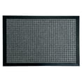 thumbnail image 2 of Rubber-Cal "Nottingham" Rubber Backed Carpet Mat - 4 x 6 feet - Charcoal Polypropylene Mat, 2 of 6