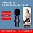 thumbnail image 4 of Lavalier Mini Microphone Wireless Audio Video Recording For Type C, 4 of 12
