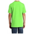 thumbnail image 3 of Yellow Rooster Youth Core Cotton T-Shirts Neon Green L, 3 of 7