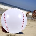 thumbnail image 2 of Inflatable Sport Balls White 4Pcs 13.4X13.4X13.4in For Pool, 2 of 5