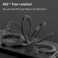 thumbnail image 3 of CCSmall for Magnetic Phone Grip Holder for MagSafe Accessories [2024 Upgrade], Detachable Phone Ring Holder Stand Silicone Ring Adjustable Kickstand for iPhone 15/14/13/12/Samsung/Google 8D Black, 3 of 8